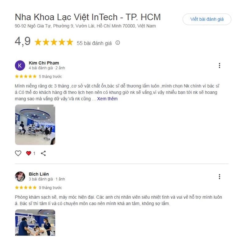 nha khoa implant được đánh giá cao quận 10